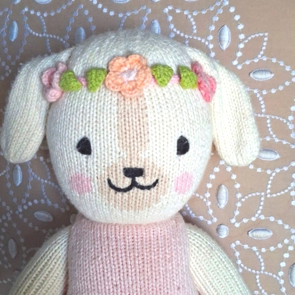 Cuddle + Kind - “ Charlotte" the dog with flower crown Easter - Picture 5 of 7